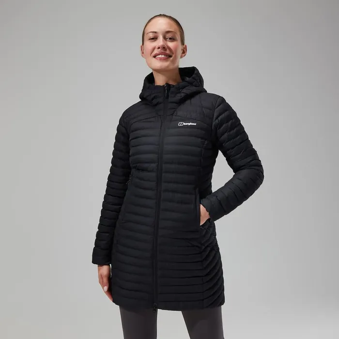 Berghaus Lightweight Nula Micro Jacket Long 8211 Black 8211 Women