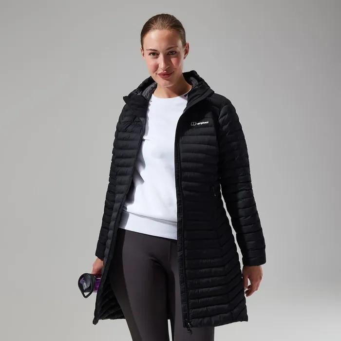Berghaus Lightweight Nula Micro Jacket Long 8211 Black 8211 Women