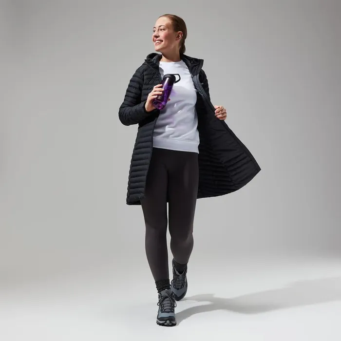 Berghaus Lightweight Nula Micro Jacket Long 8211 Black 8211 Women