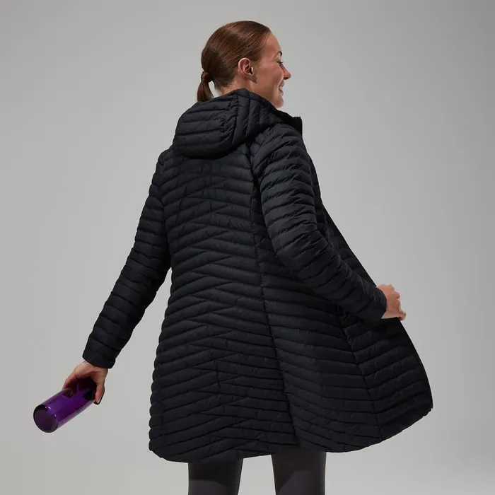 Berghaus Lightweight Nula Micro Jacket Long 8211 Black 8211 Women