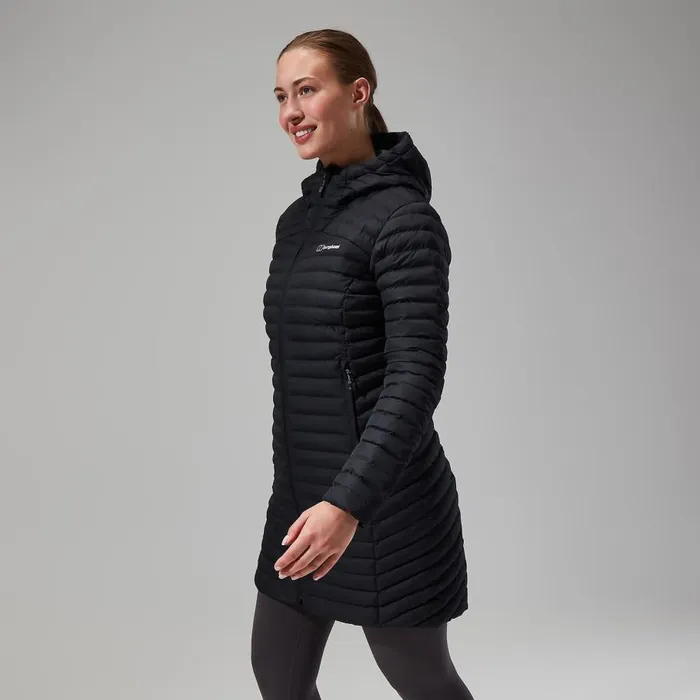 Berghaus Lightweight Nula Micro Jacket Long 8211 Black 8211 Women