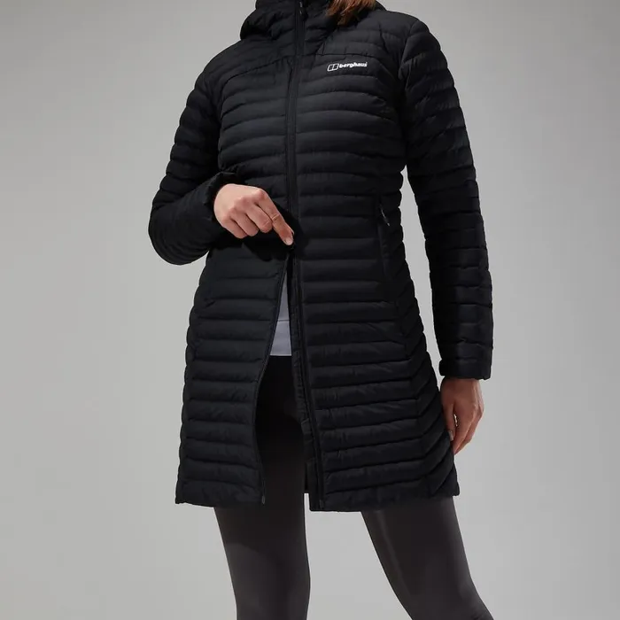 Berghaus Lightweight Nula Micro Jacket Long 8211 Black 8211 Women
