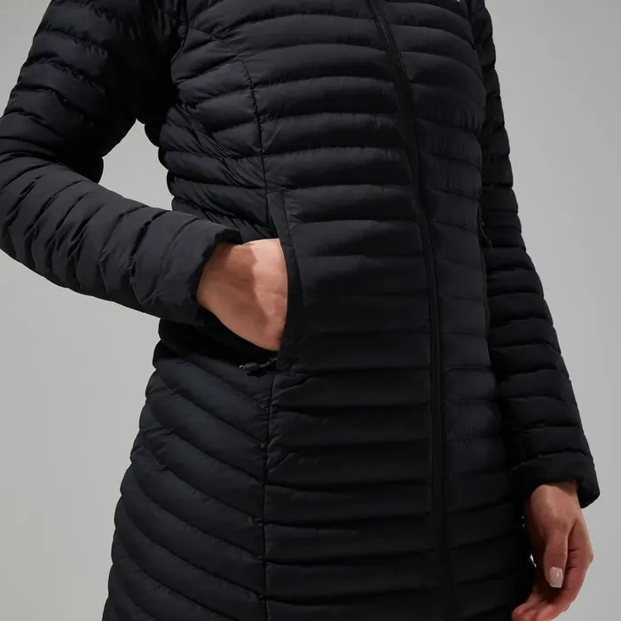 Berghaus Lightweight Nula Micro Jacket Long 8211 Black 8211 Women