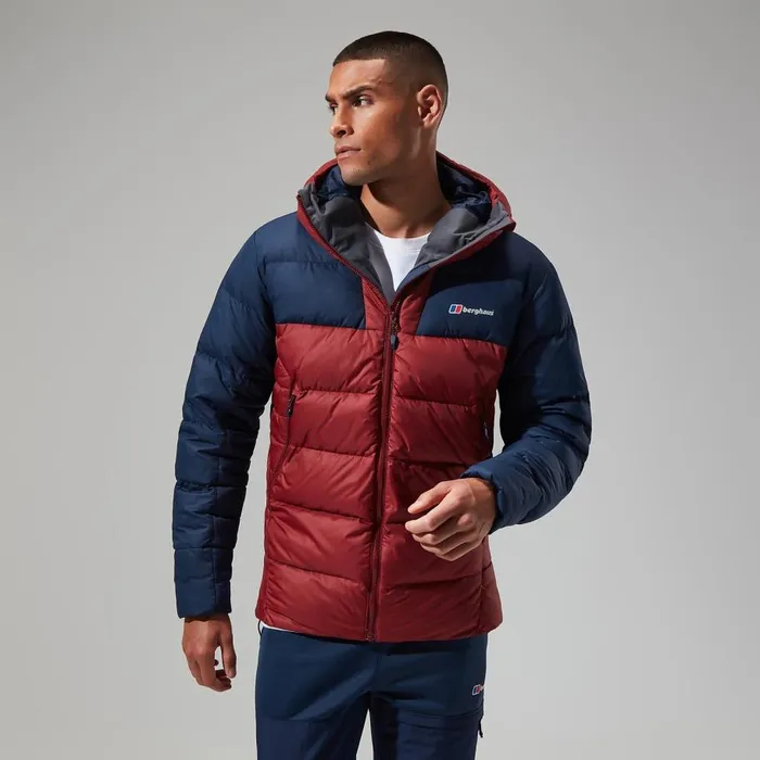 Berghaus Lightweight Urban Ronnas Reflect Jacket 8211 Dark RedDark Blue 8211 Men
