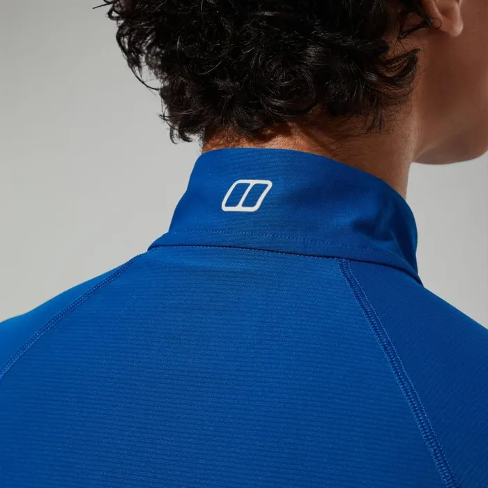 Berghaus TShirts 247 Half Zip Long Sleeve Tech Tee 8211 Blue 8211 Women Berghaus TShirts 247 Half Zip Long Sleeve Tech Tee 8211 Blue 8211 Women