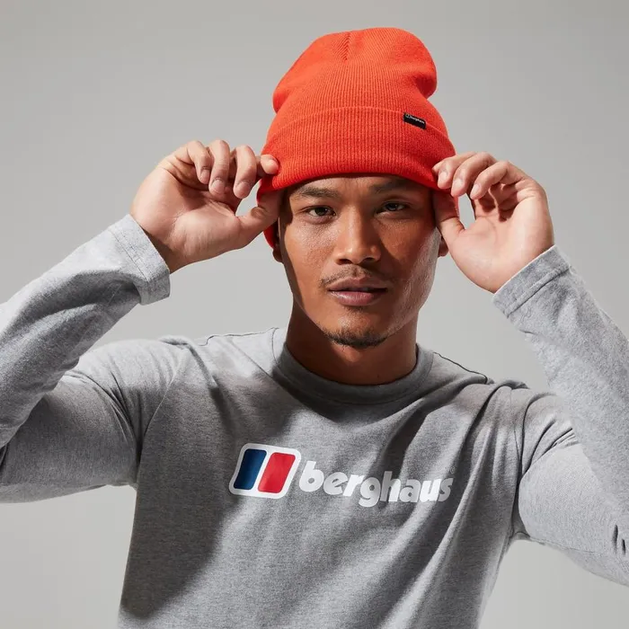 Berghaus TShirts Big Logo Long Sleeve Tee Dark Grey 8211 Men Berghaus TShirts Big Logo Long Sleeve Tee Dark Grey 8211 Men