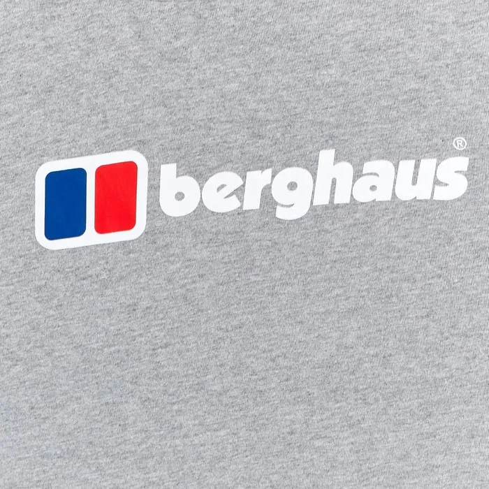 Berghaus TShirts Big Logo Long Sleeve Tee Dark Grey 8211 Men Berghaus TShirts Big Logo Long Sleeve Tee Dark Grey 8211 Men