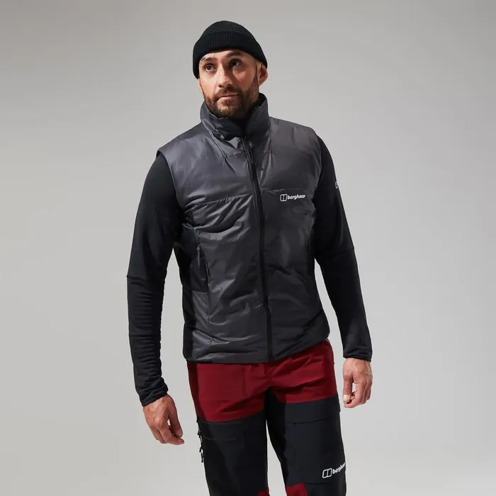 Berghaus Tops MTN Arete LB Synthetic Vest 8211 GreyBlack 8211 Men
