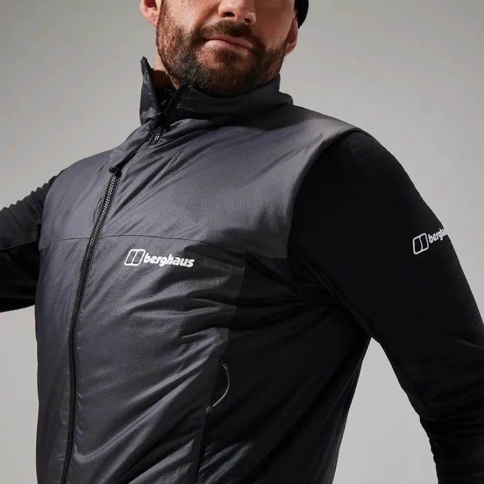 Berghaus Tops MTN Arete LB Synthetic Vest 8211 GreyBlack 8211 Men