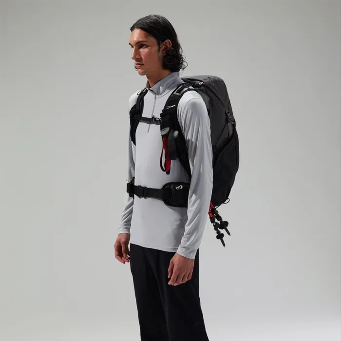 Berghaus Travel Freeflow 30L Pack GreyBlack 8211 MenWomen Berghaus Travel Freeflow 30L Pack GreyBlack 8211 MenWomen