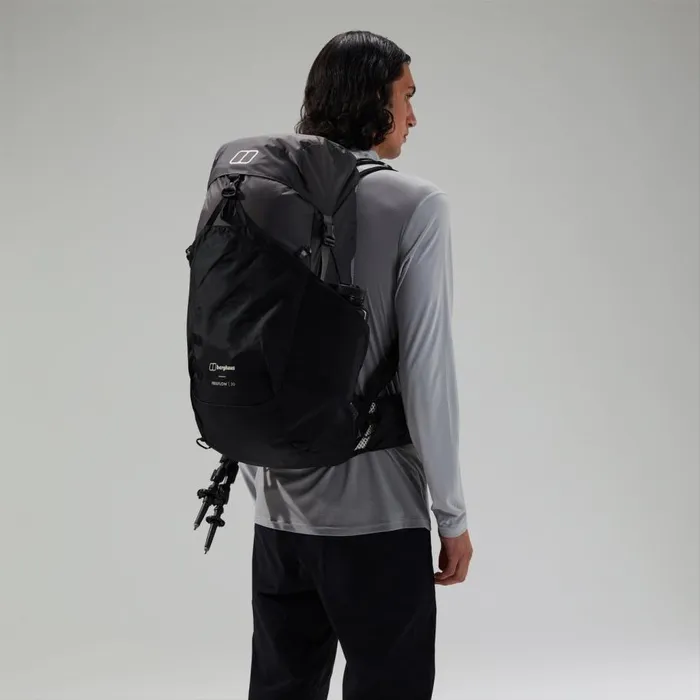 Berghaus Travel Freeflow 30L Pack GreyBlack 8211 MenWomen Berghaus Travel Freeflow 30L Pack GreyBlack 8211 MenWomen