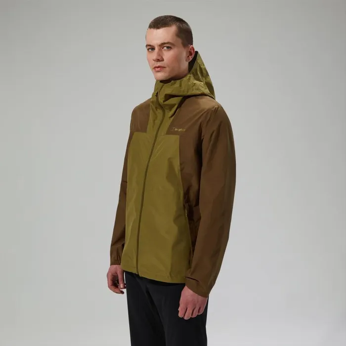 Berghaus Waterproof Deluge Pro 30 Waterproof Jacket 8211 GreenBrown 8211 Men Berghaus Waterproof Deluge Pro 30 Waterproof Jacket 8211 GreenBrown 8211 Men