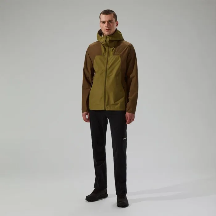 Berghaus Waterproof Deluge Pro 30 Waterproof Jacket 8211 GreenBrown 8211 Men Berghaus Waterproof Deluge Pro 30 Waterproof Jacket 8211 GreenBrown 8211 Men