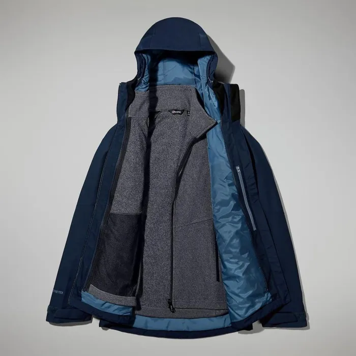 Berghaus Waterproof Fellmaster Gemini 3in1 Jacket 8211 Dark Blue 8211 Women