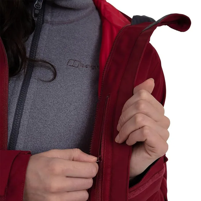 Berghaus Waterproof Fellmaster Interactive Waterproof Jacket 8211 Red 8211 Women