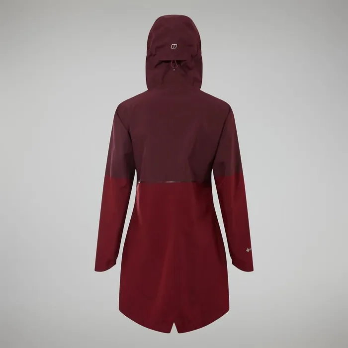 Berghaus Waterproof Rothley Jacket 8211 Dark RedDark Brown 8211 Women