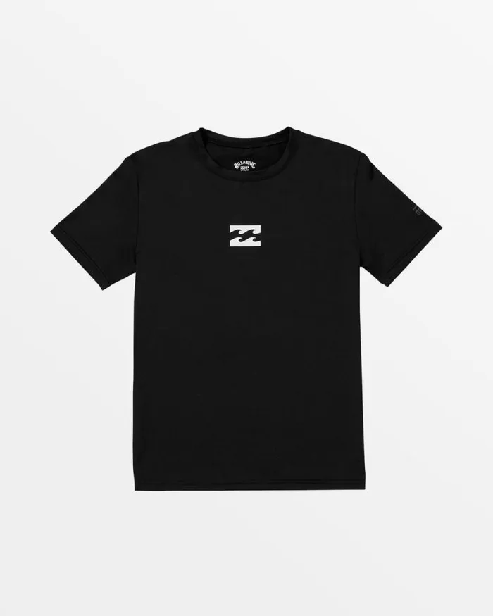 Billabong Boys Rashguards Boys All Day Wave Short Sleeve Shirt Black 8211 Men Billabong Boys Rashguards Boys All Day Wave Short Sleeve Shirt Black 8211 Men