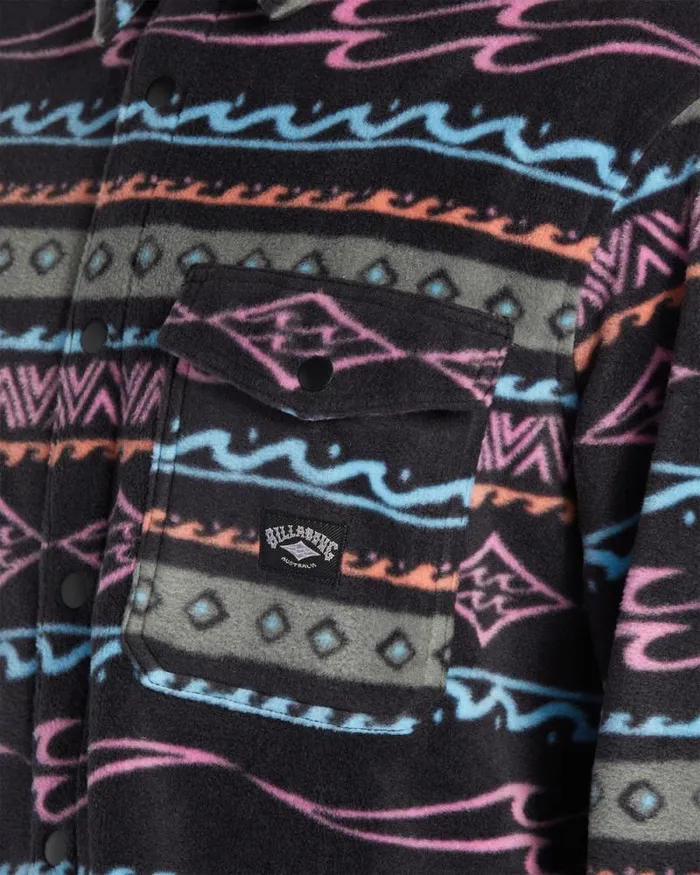 Billabong Flannels ADiv Furnace Long Sleeve Flannel Shirt Purple Ash 8211 Men Billabong Flannels ADiv Furnace Long Sleeve Flannel Shirt Purple Ash 8211 Men