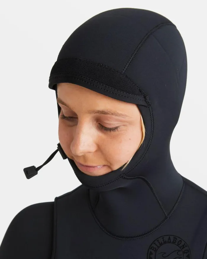 Billabong Fullsuits 43mm Salty Dayz Natural Upcycler Chest Zip Hooded Wetsuit Black 8211 Women Billabong Fullsuits 43mm Salty Dayz Natural Upcycler Chest Zip Hooded Wetsuit Black 8211 Women