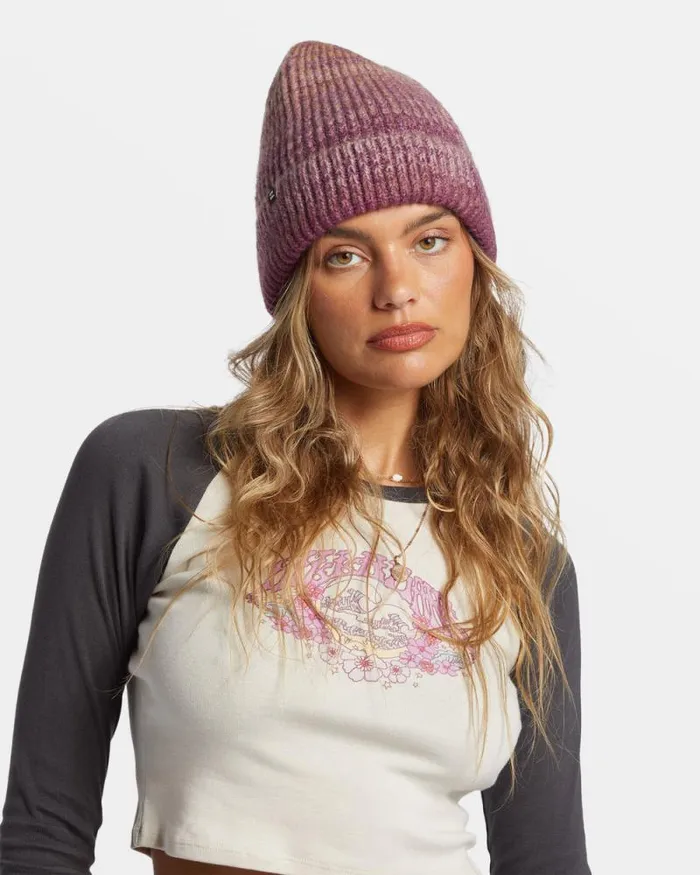 Billabong Hats and Beanies Even Tide Cuff Beanie Multi 8211 Women