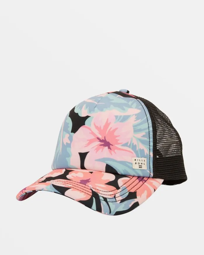 Billabong Hats and Beanies Heritage Mashup Trucker Hat Black Multi 8211 Women Billabong Hats and Beanies Heritage Mashup Trucker Hat Black Multi 8211 Women