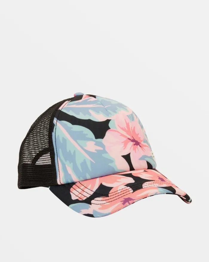 Billabong Hats and Beanies Heritage Mashup Trucker Hat Black Multi 8211 Women Billabong Hats and Beanies Heritage Mashup Trucker Hat Black Multi 8211 Women