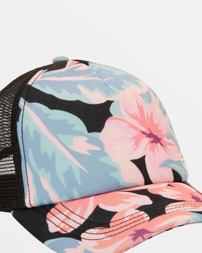 Billabong Hats and Beanies Heritage Mashup Trucker Hat Black Multi 8211 Women Billabong Hats and Beanies Heritage Mashup Trucker Hat Black Multi 8211 Women
