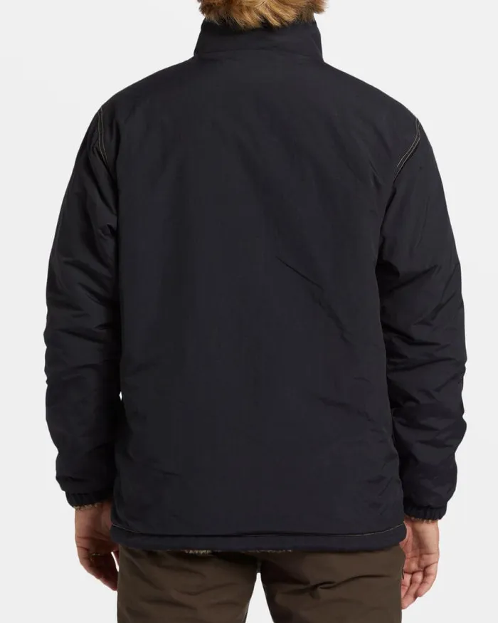 Billabong Hoodies and Fleece Gnaraloo Reversible Jacket Stealth 8211 Men Billabong Hoodies and Fleece Gnaraloo Reversible Jacket Stealth 8211 Men