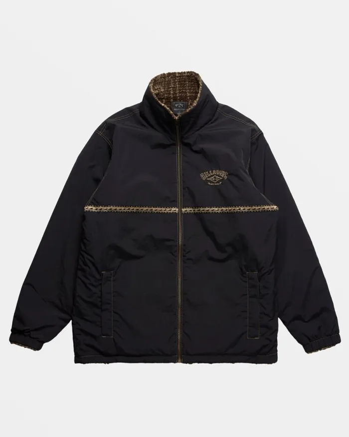 Billabong Hoodies and Fleece Gnaraloo Reversible Jacket Stealth 8211 Men Billabong Hoodies and Fleece Gnaraloo Reversible Jacket Stealth 8211 Men