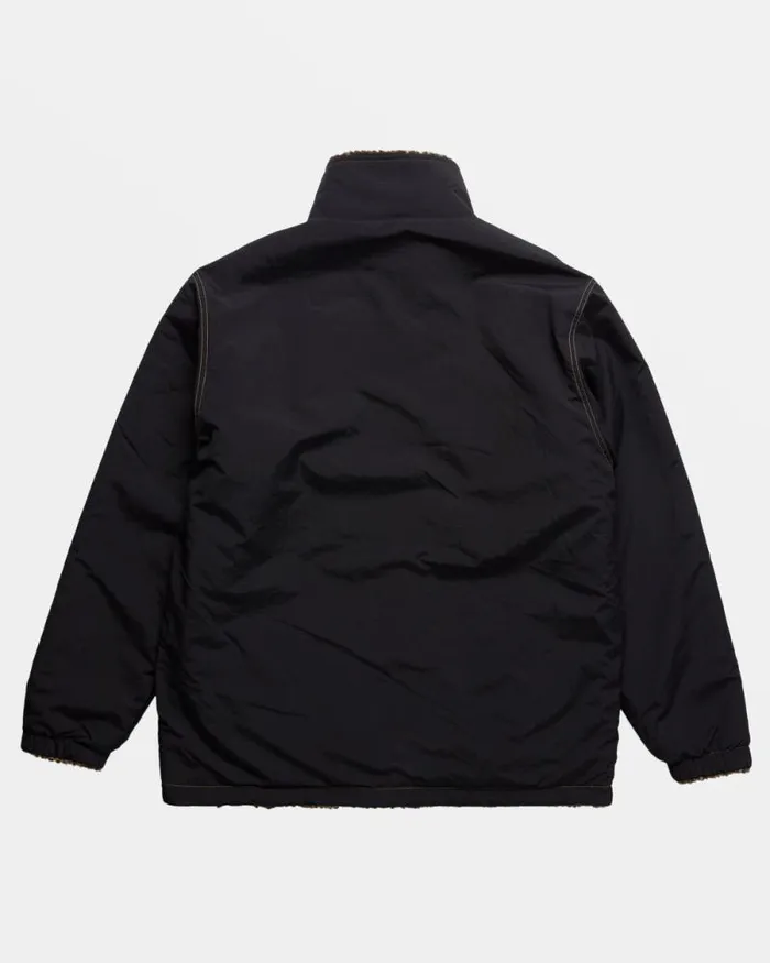 Billabong Hoodies and Fleece Gnaraloo Reversible Jacket Stealth 8211 Men Billabong Hoodies and Fleece Gnaraloo Reversible Jacket Stealth 8211 Men
