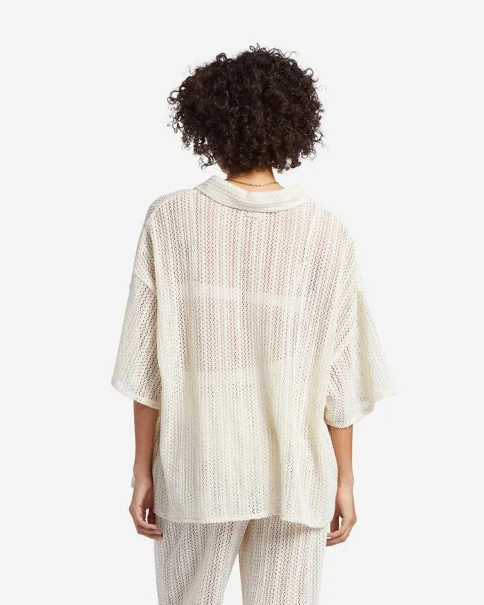 Billabong Matching Sets Largo Overshirt Cover Up Salt Crystal 8211 Women Billabong Matching Sets Largo Overshirt Cover Up Salt Crystal 8211 Women