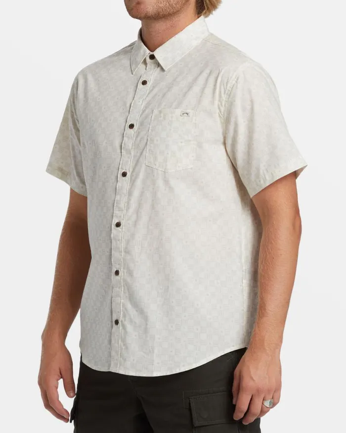 Billabong Shirts Sundays Mini Short Sleeve Shirt Taupe 8211 Men Billabong Shirts Sundays Mini Short Sleeve Shirt Taupe 8211 Men