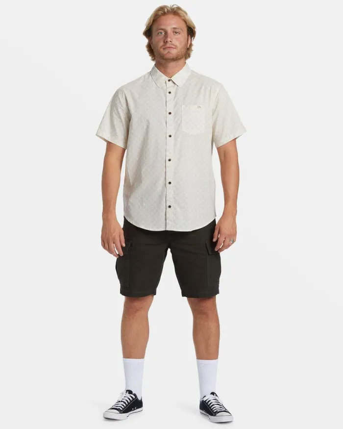 Billabong Shirts Sundays Mini Short Sleeve Shirt Taupe 8211 Men Billabong Shirts Sundays Mini Short Sleeve Shirt Taupe 8211 Men