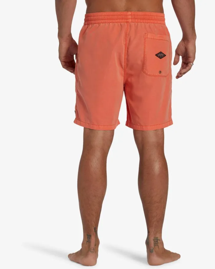 Billabong Short Length 16034 8211 175034 All Day Overdyed Layback 17034 Swim Trunks Coral 8211 Men Billabong Short Length 16034 8211 175034 All Day Overdyed Layback 17034 Swim Trunks Coral 8211 Men