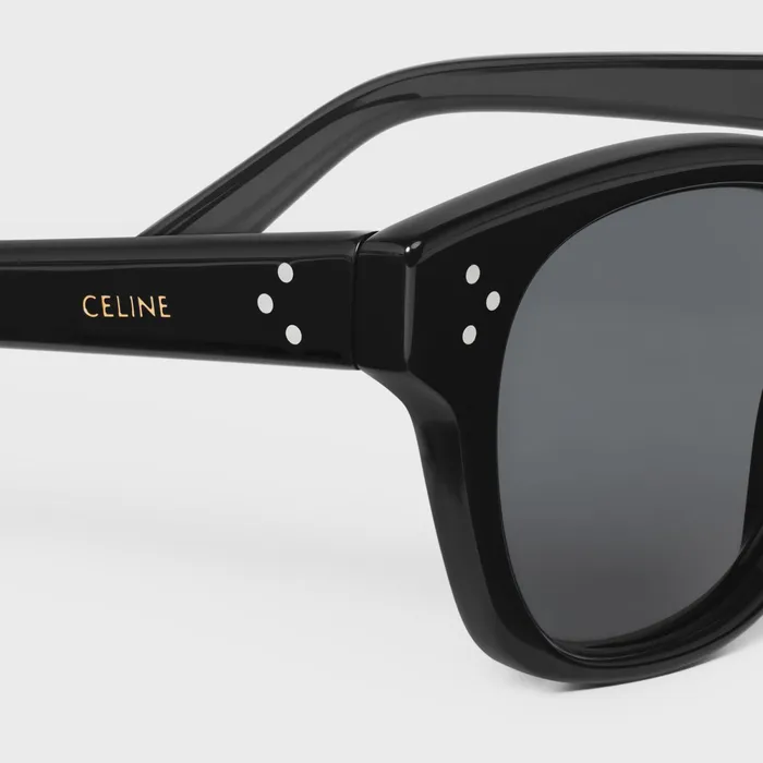 Black Frame 42 Sunglasses In Acetate Black Men CELINE SUNGLASSES Black Frame 42 Sunglasses In Acetate Black Men CELINE SUNGLASSES