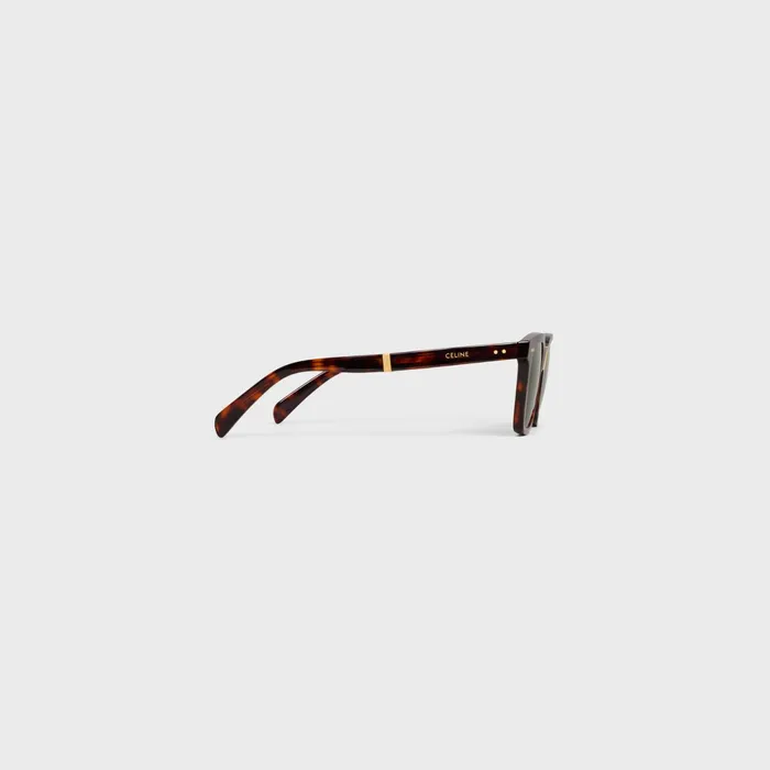 Black Frame 44 Sunglasses In Acetate With Metal Red Havana Men CELINE SUNGLASSES Black Frame 44 Sunglasses In Acetate With Metal Red Havana Men CELINE SUNGLASSES