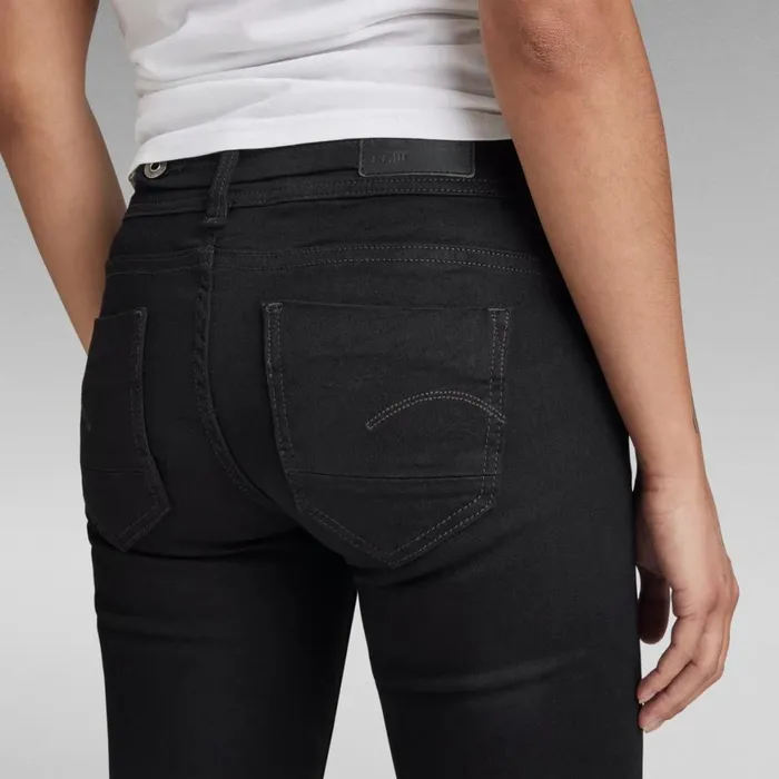 Bootcut and Flare Women GStar RAW Midge Bootcut Jeans Pitch Black