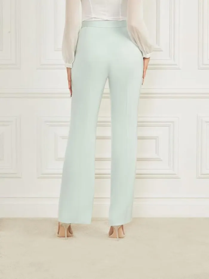 Bottoms Women Marciano Valia Satin Pant Peaceful Sky