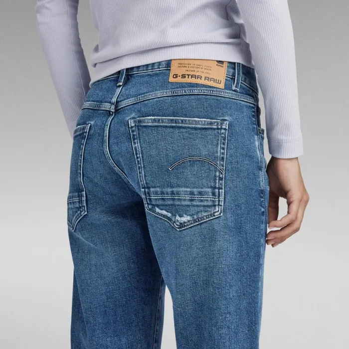 Boyfriend Women GStar RAW Kate Boyfriend Jeans Antique Faded Orinoco Blue Destroyed