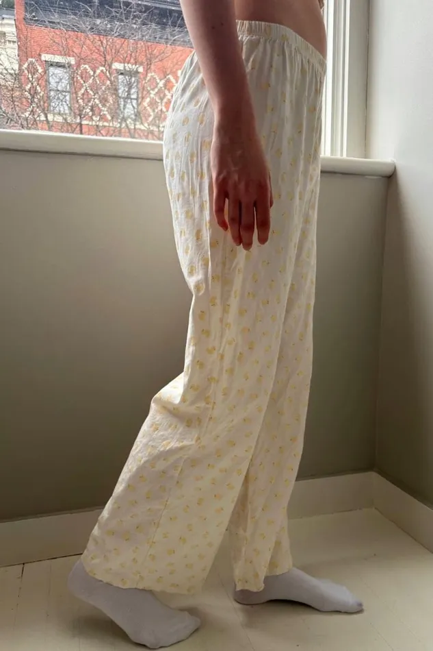 Brandy Melville Pajamas Keira Pants Ivory 8211 Women