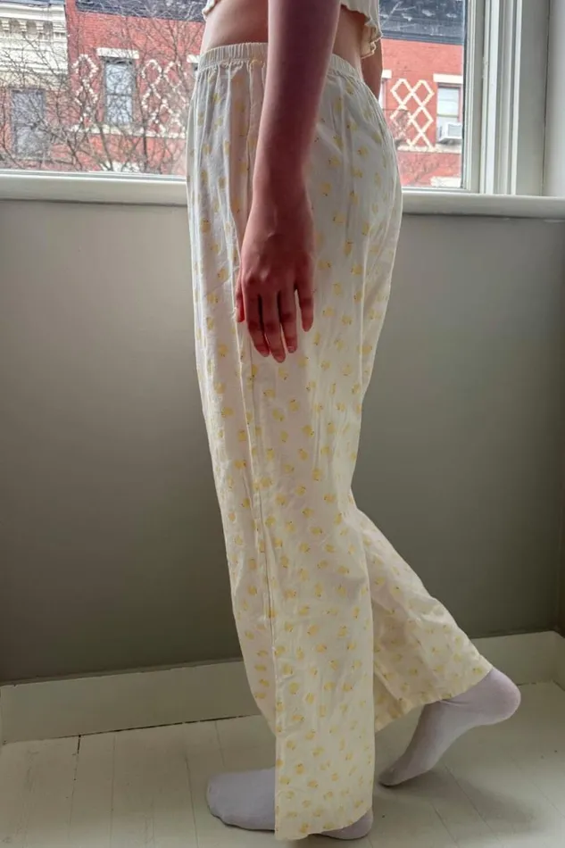 Brandy Melville Pajamas Keira Pants Ivory 8211 Women
