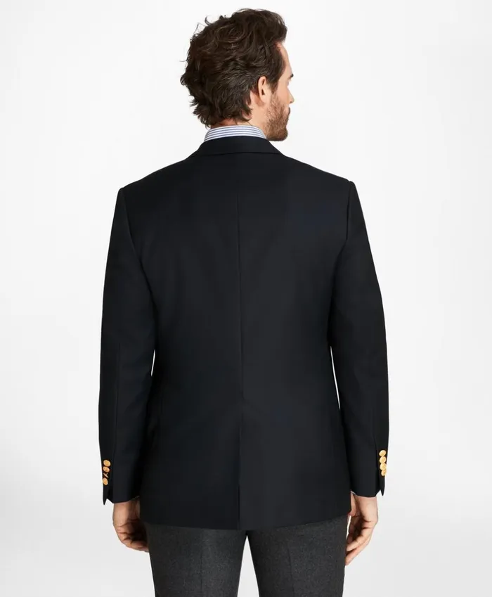 Brooks Brothers Blazers Country Club Regent Fit Saxxon Wool TwoButton Blazer Navy 8211 Men Brooks Brothers Blazers Country Club Regent Fit Saxxon Wool TwoButton Blazer Navy 8211 Men