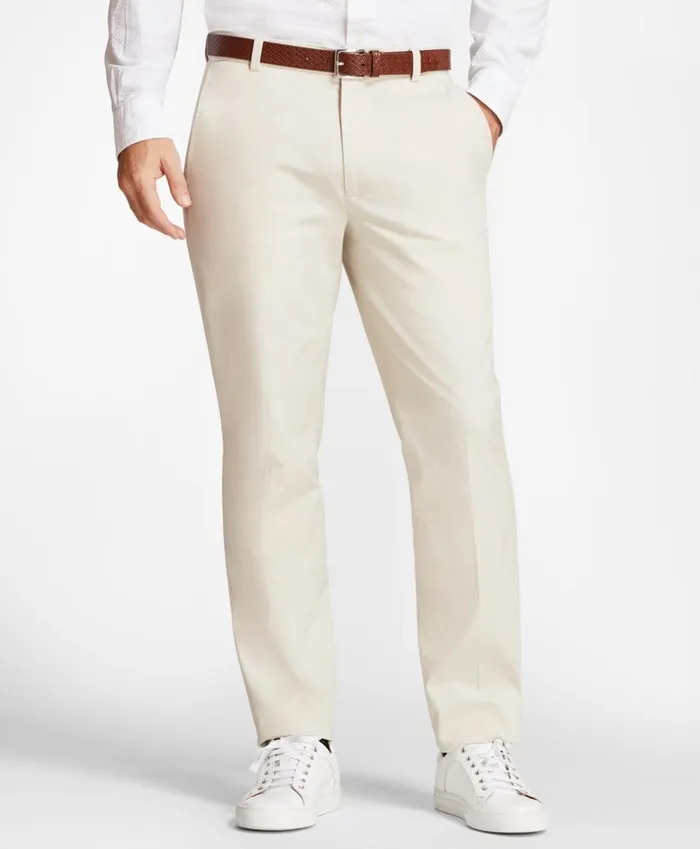 Brooks Brothers Casual Pants Clark Fit Supima Cotton Poplin Stretch Chino Pants Oatmeal 8211 Men Brooks Brothers Casual Pants Clark Fit Supima Cotton Poplin Stretch Chino Pants Oatmeal 8211 Men