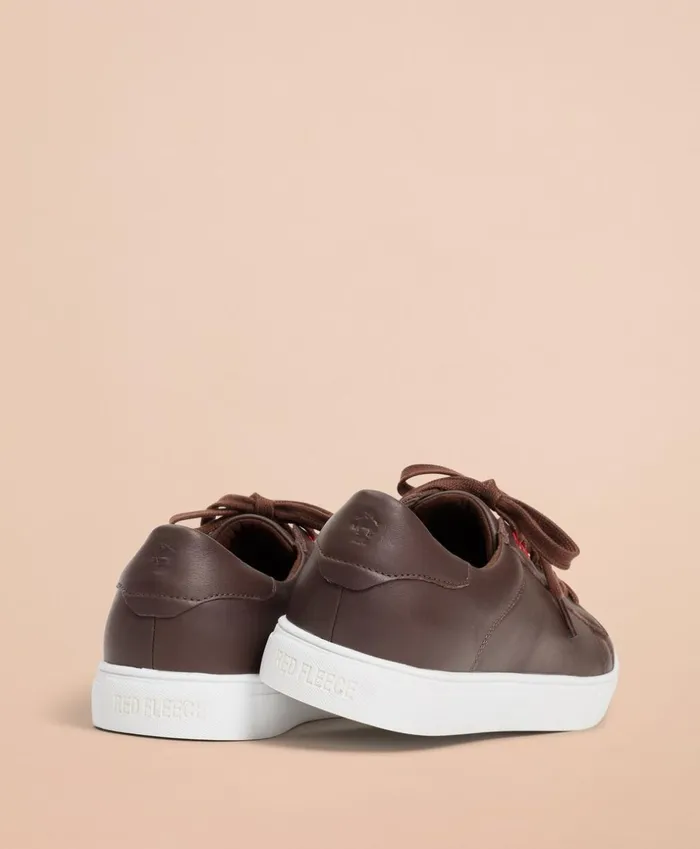 Brooks Brothers Dress and Casual Shoes Leather Sneakers Dark Brown 8211 Men Brooks Brothers Dress and Casual Shoes Leather Sneakers Dark Brown 8211 Men