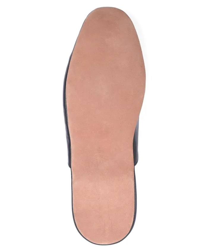 Brooks Brothers Dress and Casual Shoes Nappa Backless Slippers Blue 8211 Men Brooks Brothers Dress and Casual Shoes Nappa Backless Slippers Blue 8211 Men