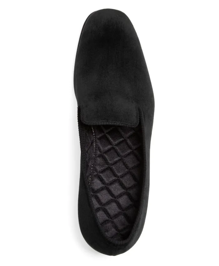 Brooks Brothers Dress and Casual Shoes Velvet Slippers Black 8211 Men Brooks Brothers Dress and Casual Shoes Velvet Slippers Black 8211 Men