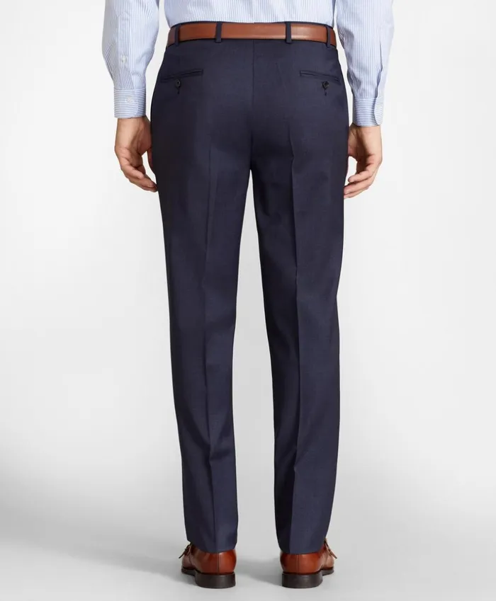 Brooks Brothers Dress Trousers BrooksFlex RegentFit Wool Trousers Blue 8211 Men Brooks Brothers Dress Trousers BrooksFlex RegentFit Wool Trousers Blue 8211 Men
