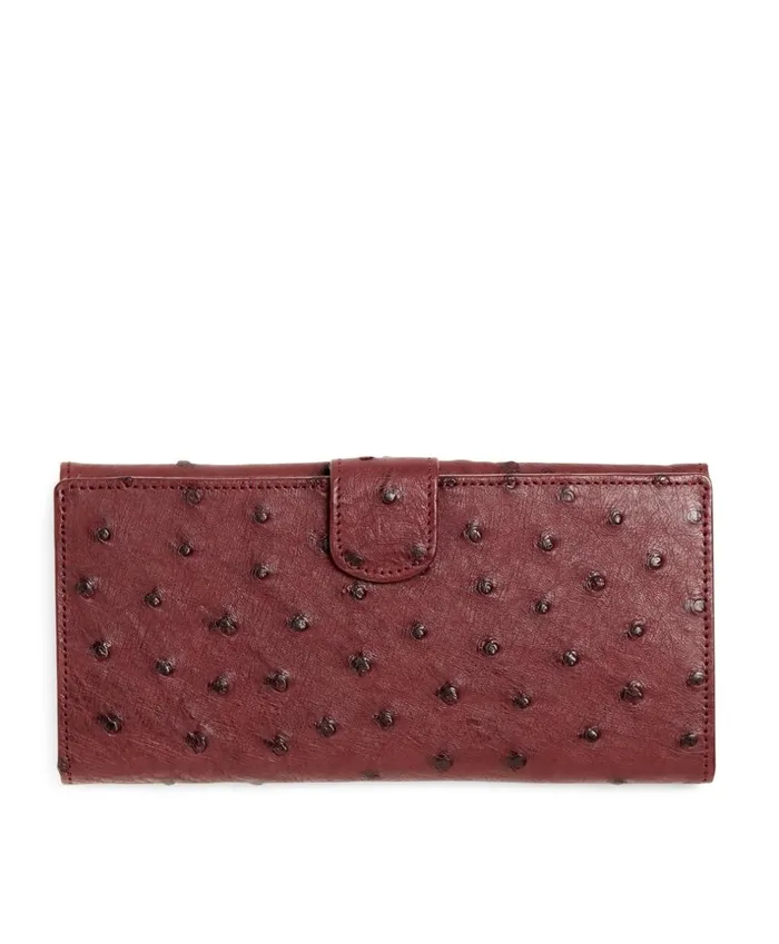 Brooks Brothers Handbags and Wallets Ostrich Wallet Burgundy 8211 Women Brooks Brothers Handbags and Wallets Ostrich Wallet Burgundy 8211 Women