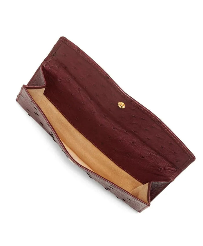 Brooks Brothers Handbags and Wallets Ostrich Wallet Burgundy 8211 Women Brooks Brothers Handbags and Wallets Ostrich Wallet Burgundy 8211 Women