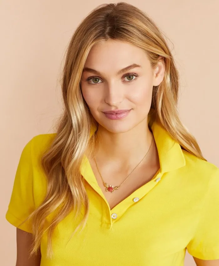 Brooks Brothers Jewelry Crab Necklace Gold 8211 Women
